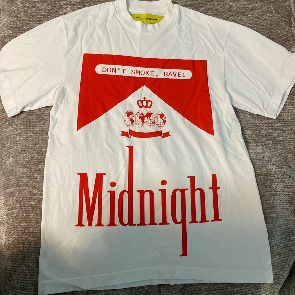 Midnight Studios FW21 “Don’t Smoke, Rave!” T-Shirt